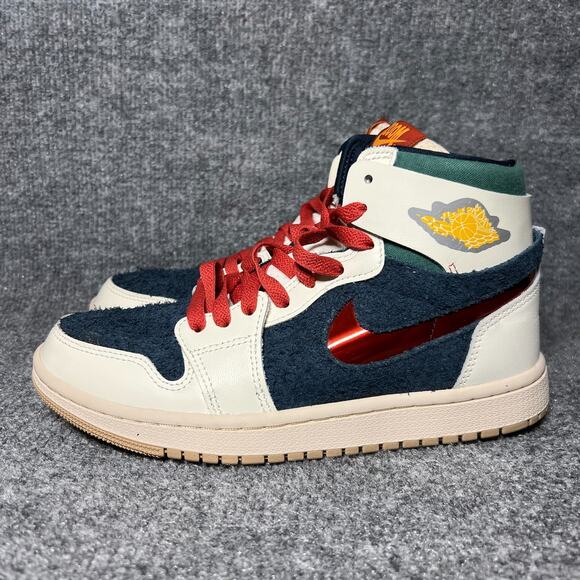 Nike Air Jordan 1 Zoom Air Cmft 2 You're Welcome Ivory Womens Sz 7 [HJ9051-110] - Picture 3 of 9